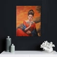 thumbnail image 4 of PIKWEEK Chinese Opera Poster Oil Painting Canvas Wall Art Prints for Wall Decor Room Decor Bedroom Decor Gift Frame 16x20 in, 4 of 4
