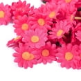 thumbnail image 1 of 100 Piezas de Flor de Gerbera Artificial Margarita Artificial Cabezas de Flores para Bodas de Fiesta y Manualidades de Bricolaje(Rosa roja) Ecomeon no, 1 of 5