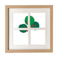 thumbnail image 1 of Spare Tree Green Art Deco Fashion Frame Wall Tabletop Display 4 Openings Picture, 1 of 3