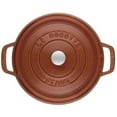 thumbnail image 4 of Staub Cast Iron 2.75-qt Round Cocotte - Burnt Orange, 4 of 7