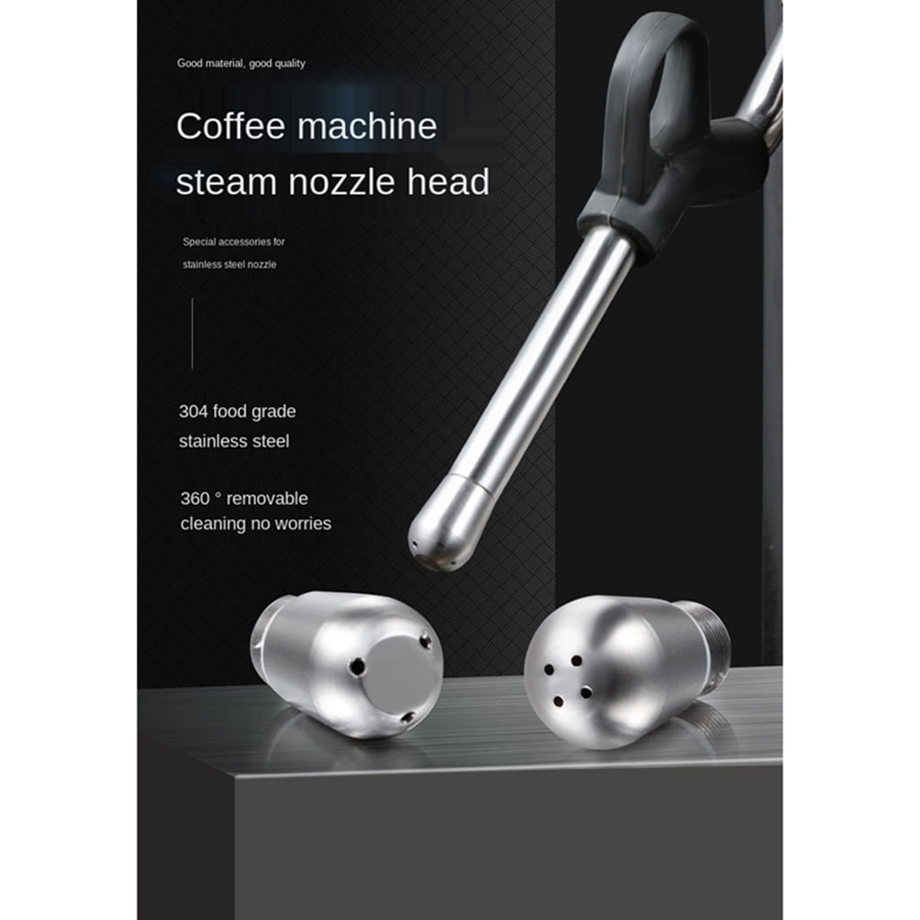  Coffee Maker Steam 3&4 Hole Nozzle 304 Stainless Steel Multiple  Holes Tip Milk Foam Spout for Breville 8 Series Espresso Machine Steam Wand  Tip Part Replacement: Home & Kitchen