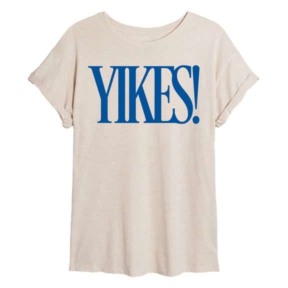 Instant Message - Yikes Oversized Graphic T-Shirt