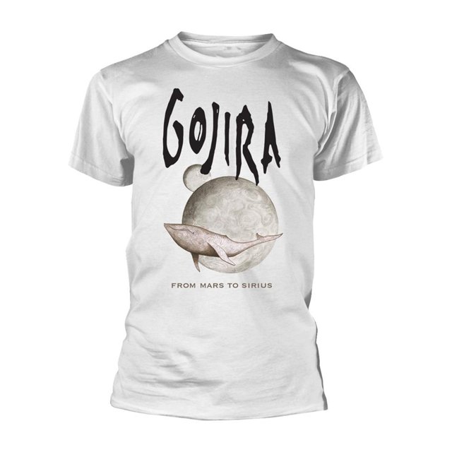 Gojira T-Shirt Adulte Baleine de Mars Biologique