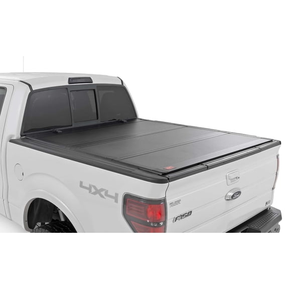 Rough Country Hard Flip-Up Bed Cover for 2004-2014 Ford F-150 | 5'7" - 49214550
