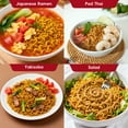 thumbnail image 5 of SUNGIVEN Organic Ramen Noodles Tomato Healthy Low Sodium Ready in 3 Minutes Non-Fried Instant No Additives or Preservatives 2.47 OZ (Pack of 10), 5 of 6
