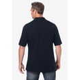 thumbnail image 2 of KingSize Men's Big & Tall Shrink-Less Lightweight Polo, 2 of 6