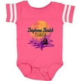 thumbnail image 3 of Inktastic Daytona Beach Florida Sunset Girls Baby Bodysuit, 3 of 5