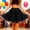 Black, variant on Three Layer Elegant Performance Skirt For Contemporary Dancewear Stage Show Skirt With Tiered Design Flowy Movement Adult Female Skirt Skirts For Women Gray L