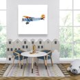 thumbnail image 2 of Small blue plane - 24"x24" canvas - Print on demand, 2 of 5