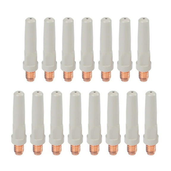 15PCS Non-Stick Coating Welding Tips Welding Torch Accessory for 15AK 40*1.2mm