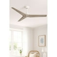 thumbnail image 6 of 903752FMW-NDD Hinkley Lighting Chisel - 52 Inch 3 Blade Ceiling Fan-Matte White Finish, 6 of 14