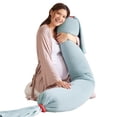 thumbnail image 1 of Almohada de embarazo bbhugme, soporte ajustable para todo el cuerpo, 1 of 8