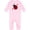AD-Pink, variant on Ladybug Lover Red and Black Baby Romper Coveralls