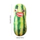 thumbnail image 3 of Almohada con forma de muñeca de sandía, decoración para el hogar con forma de sandía, tela suave, diseño plegable, portátil, regalo para niñas, ideal para la oficina o el dormitorio., 3 of 8