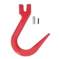 thumbnail image 2 of Crane Hoist Hook, Slide Lock Alloy Steel Large Opening Lifting Hook Wear   For Construction Engineering, 2 of 8