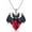 3, variant on Skull Necklace 925 Sterling Silver Moon Pumpkin Skeleton Pendant Necklace Gothic Halloween Jewelry Gifts for Women