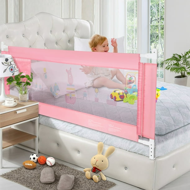 70in Pink Rail Extra Long Vertical Lifting Safety Bedrail Assist