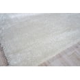 thumbnail image 2 of Exquisite Rugs Area Rug Luxe 4X6 Power Loom/Hand-Finished Polyester/Microfiber Taupe, 2 of 5
