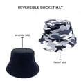 thumbnail image 2 of Empire Cove Camouflage Print Reversible Bucket Hat Fisherman Cap Grey Camo, 2 of 5