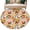 White Orange, variant on Entryway Rug 2'x3', Watercolor Floral Small Rug for Kitchen Bathroom Door Mat Indoor Entrance, Spring Poppy Daisy Flowers Botanical Beige Non-Slip Area Rugs Floor Mats Carpet Front Door Rugs