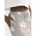 thumbnail image 5 of Joyspun Women’s Sleepwear Knit Cropped Pajama Pants, 25'' Inseam, Sizes S-3X, 5 of 6