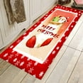 thumbnail image 4 of Xmas Home Decor Snowman Christmas Tree Rug Carpet Bathroom Floor Mat Dining Room, 4 of 6
