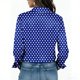 thumbnail image 5 of Camisetas de Manga Larga para las Mujeres Impreso Casual Suelto Cardigan Poliéster Longitud Regular de las Mujeres Larga Chaqueta de Invierno sin Capucha, 5 of 5