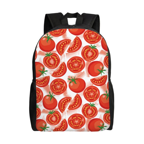 Fotbe Tomatoes Mochila de Viaje para Laptop, Mochila Ejecutiva Delgada y Resistente 15.6"