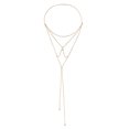 thumbnail image 2 of Back Chain Layered All Match Long Backdrop Necklace Body Chain Jewelry for Women, 2 of 10