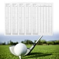 thumbnail image 5 of 5/10pcs Golfs Competition Scorecards Record Scores Keeper Golfs Score Sheet Sports Score Cards For Golfs Recording, 5 of 8