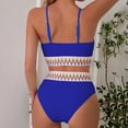 thumbnail image 5 of Afdoent Women's Bikini Sets New Women's Split Swimsuit Bikini Two Piece Swimwear Bathing Suit Vintage Swimwear, 5 of 7