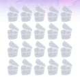 thumbnail image 2 of MRLESS 25-Piece Mini Transparent Heart-Shaped Jewelry Storage Boxes Organizer Set, 2 of 8