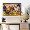 thumbnail image 2 of Cuadros Decorativos 5D pollo mosaico diamante pintura dibujo completo redondo taladro DIY arte artesanía Ehuebsd  Nuevos Originales, 2 of 9