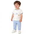 thumbnail image 1 of Ropa fina de verano para bebés, hecha de poliéster, para hombres y mujeres, para recién nacidos, con aire acondicionado, pijama de manga corta y cuello redondo., 1 of 6
