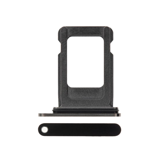 Replacement Single Sim Card Tray For Apple iPhone 12 Pro / 12 Pro Max / 13 Pro / 13 Pro Max - Graphite / Black