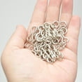 thumbnail image 4 of 100Pcs Fishing Sinker Eyes Eyelets Bass Fishing Wire Eyes Sinker Screw Guides Fishing Swivels Fast Link Loop Inserts, 4 of 9