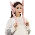 thumbnail image 4 of Baqcunre Hats for Women, Winter Warm Earmuff Cover Plush Home House Earmuff for Kids Cute Earmuff Plush for Girl,, 4 of 5