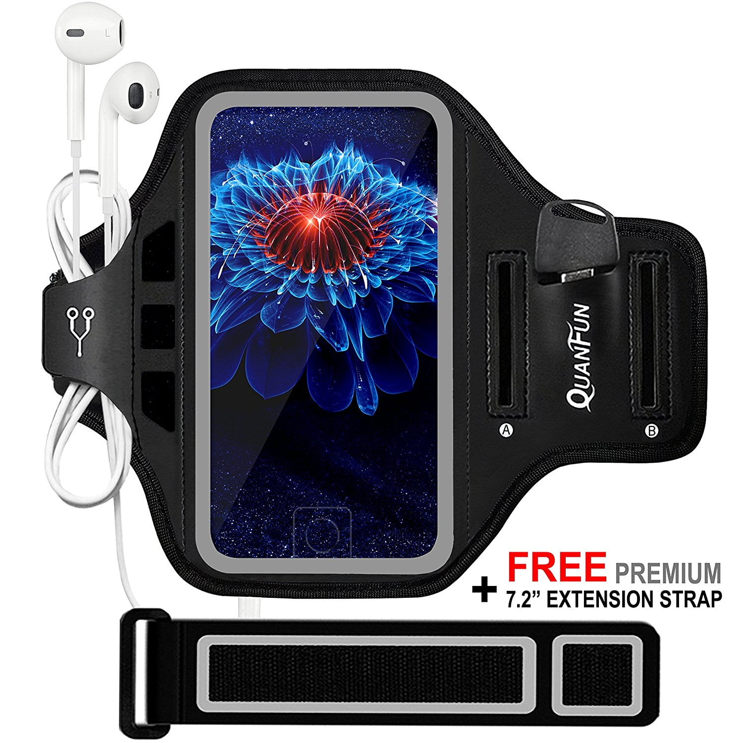 Phone Armband & Running Belt for iPhone X 8 10 7 6 6s Plus, Sport