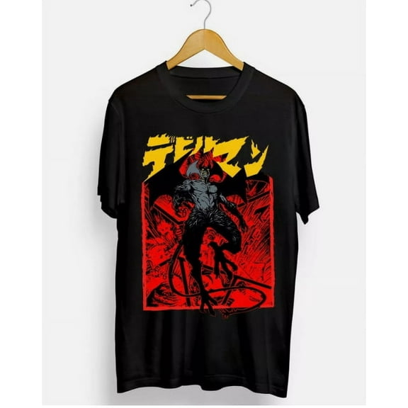 Reprint Rare Unisex T-shirt Devilman Crybaby,Akira Fudo,Ryo Asuka,Manga,Japanese