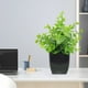 thumbnail image 1 of Plantas decorativas artificiales simuladas de plantas verdes para interiores, arreglos para sala de estar, plantas de plástico en maceta para muebles de TV, 1 of 6