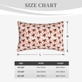 thumbnail image 4 of Fotbe dog Valentine's day Pattern Pillow Cases - Envelope Closure - Luxury, Extra Soft, Cooling Pillow Covers - Wrinkle, Fade, Stain Resistant-16"x24", 4 of 6