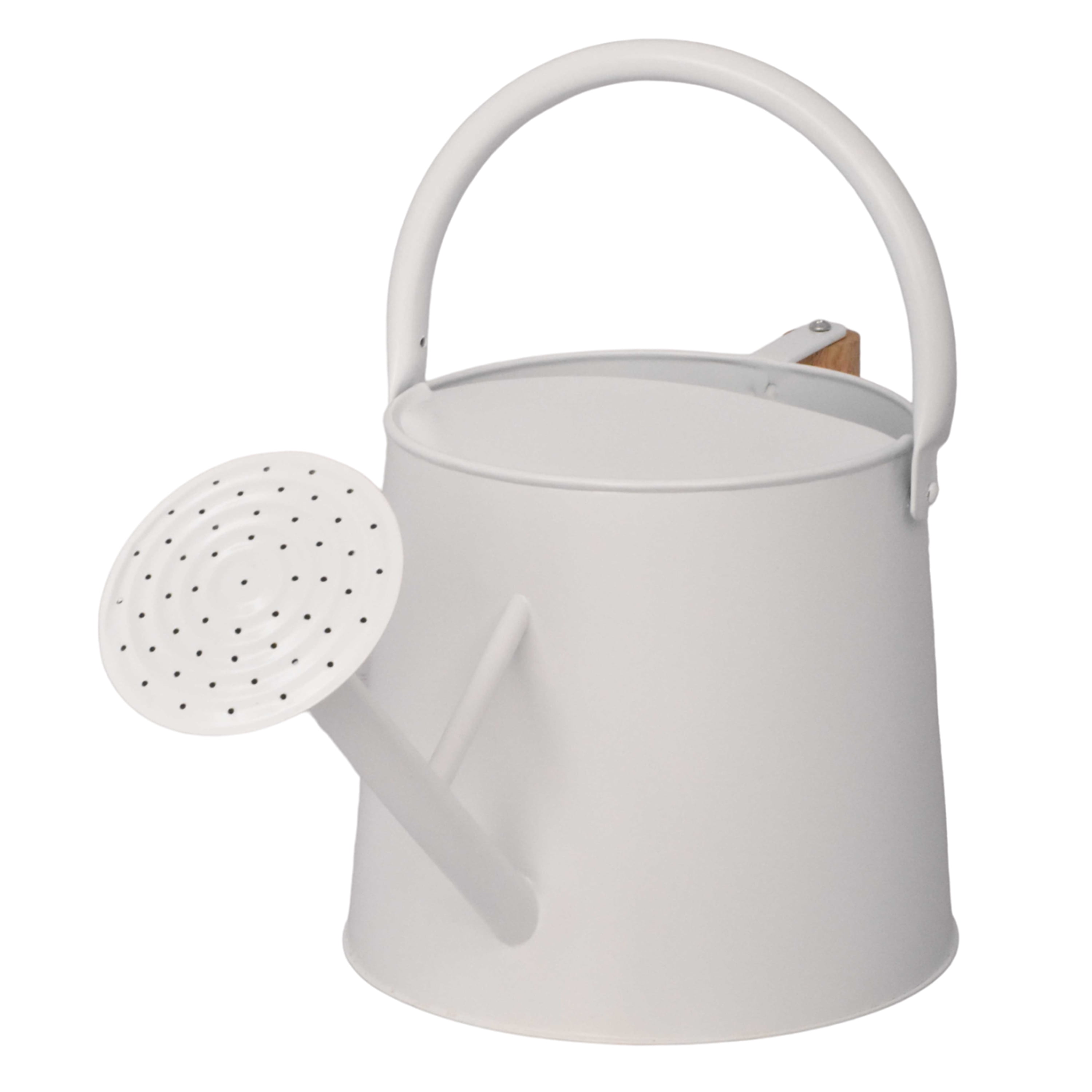 Better Homes & Gardens 1.5 gallon Metal Watering Can, White