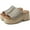 Beige Suede, variant on Women's Shoes Laila Mule Platform Sandals 10020762