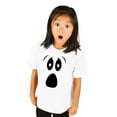 thumbnail image 3 of Funny Ghoul Face Shirt Toddler Boys Girls Silly Ghostface Halloween Shirts for Toddler Kids 18M White, 3 of 6
