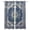 Blue, variant on Boho Kitchen Curtains Traditional Abstract Ethnic Floral Pattern Cafe Short Curtains for Bathroom Blackout Window Curtain Small Window Treatment Tier Drapes for Bedroom Living Room 27.5"x39"x2