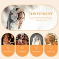 thumbnail image 4 of TABLETREANDS Bride Elegant Crown En Aleación Resistente Para De, 4 of 5