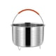 thumbnail image 1 of Vaporera de arroz de acero inoxidable 304, recipiente interior para olla arrocera, rejilla para cocinar al vapor, olla a presión, cesta para cocinar al vapor, rejilla para cocinar al vapor, cajón, 1 of 2
