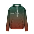 thumbnail image 6 of Txeol Men's Graphic Hoodie Sweatshirt Gradient Color Long Sleeve Hooded Pullover Casual Athletic Drawstring Hoodies,Army Green,XXXL, 6 of 6