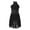 Black, variant on Hansber Kids Girls Lyrical Dance Dress Ballet Leotard Gymnastics Sleeveless Halter Figure Ice Skating Dress Dusty Pink 6