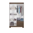 thumbnail image 3 of Ropero Closet Moderno SKAL LIVING 4 Puertas y 2 Cajones NT5005 Nogal, 3 of 6